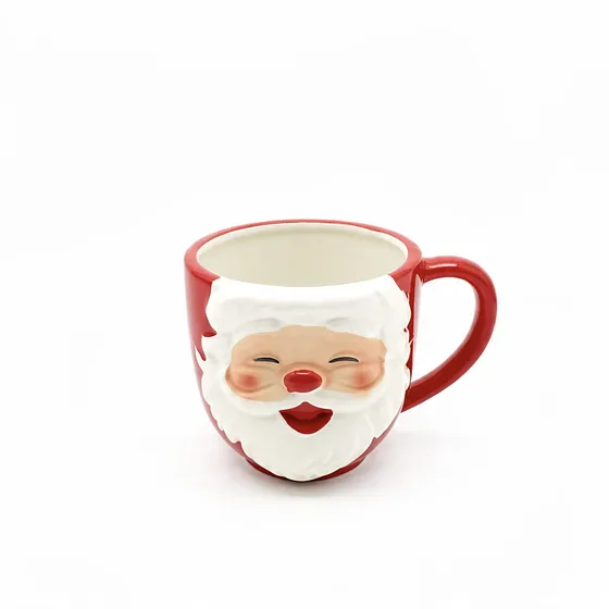 Taza de Navidad en Cerámica Santa
