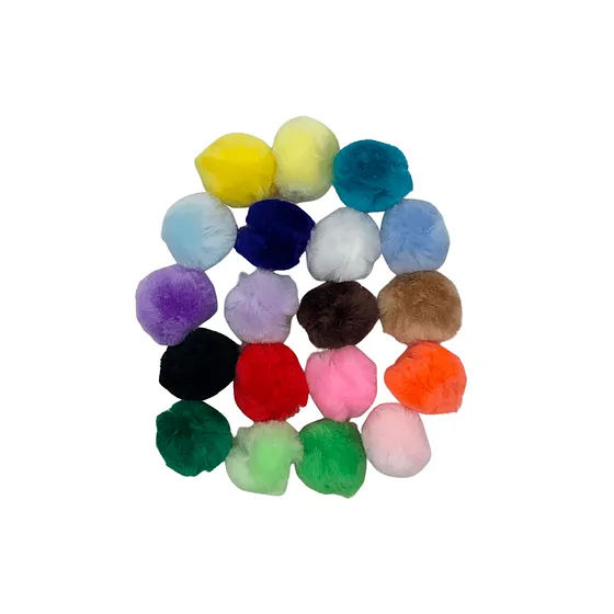 Pompones 2cm
