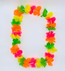 COLLAR HAWAIANO FLORES