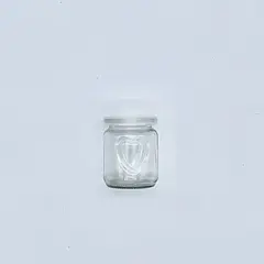FRASCO VIDRIO CON TAPA PLÁSTICA