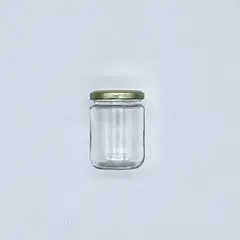 FRASCO VIDRIO CON TAPA 210ml