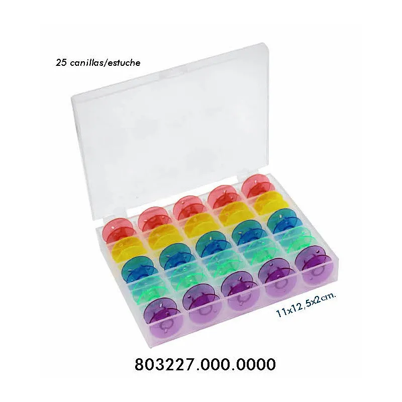 BOBINAS PLÁSTICAS  CAJA