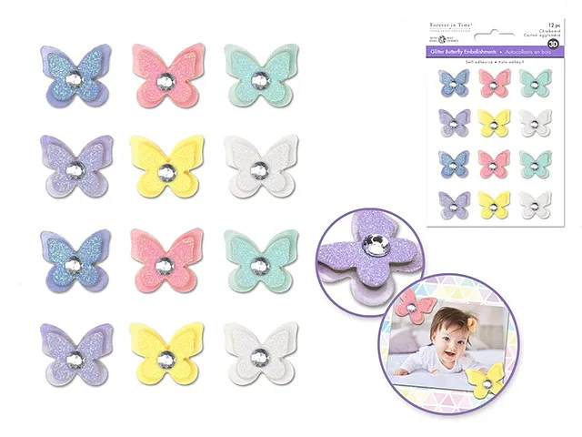 STICKERS MARIPOSAS CARTÓN